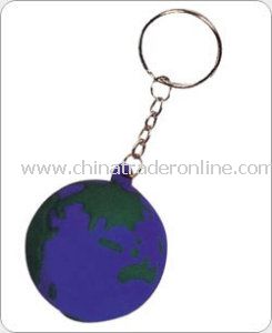 PU Stress Ball Keychain from China