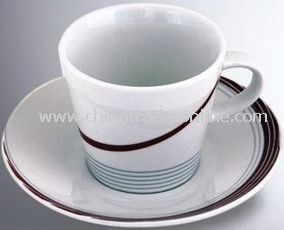 Coffee Cup and Saucer / Ceramic Cup from China