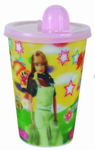 3D Plastic Drinking Cup Lid, 3D Cup