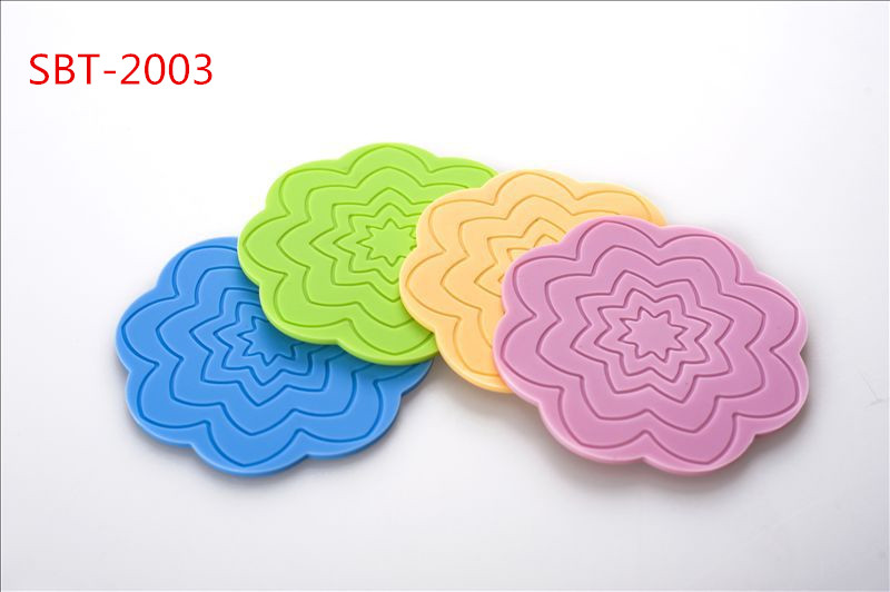 Button Shape Silicone Pad for Cup (SBT-2005)