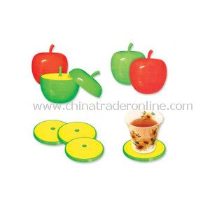 Promotional Cup Pad with Apple Design as