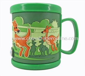 3D Custom Cartoon Plastic Drinking Cup