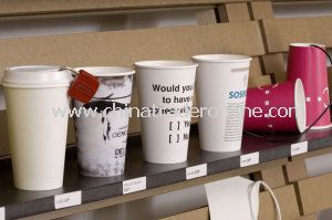 Disposable Logo Printed Drinking Paper Cup from China