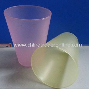 Colored Plastic Beer Cup from China