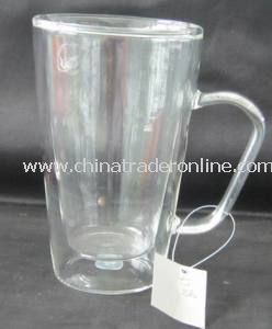 Double Wall Glass Cup for Beer