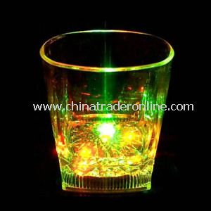 Light up Plastic Flash LED Whiskey Cup from China