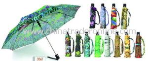 Sun Umbrella, Creative Heat Transfer Printing Straight Umbrellas