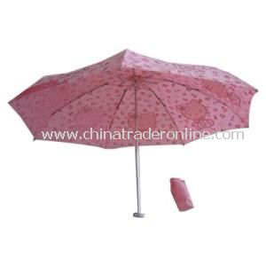 3 Folding Umbrella with Aluminum Frame