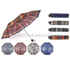 Check Folding Umbrella