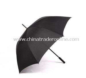 Black Straight Umbrella