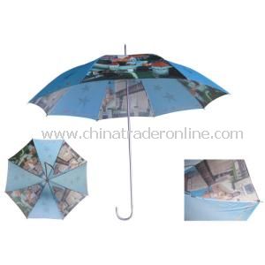 Heat Transfer Printing Straight Umbrella from China