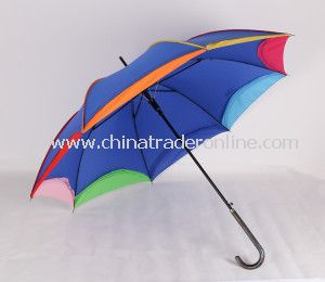 Straight Rainshade Umbrella, Rainbow Advertising Promotional Umbrellas from China