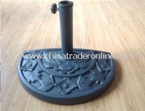 Resin Half Round Umbrella Base from China