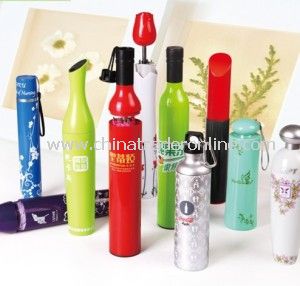 Advertising Umbrella with Various Bottle Pack