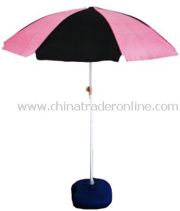 Fabric Beach Umbrella with Various Style Available, OEM Order Are Accepted from China