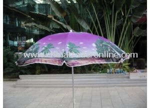 Hot Sale Oxford Sunshade Straight Outdoor Beach Umbrella from China