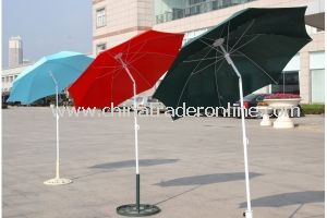 Manual Iron Tilt Oxford Outdoor Beach Umbrella