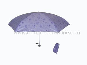 Super Mini 4-Folded Umbrella Lady Umbrella Pocket Umbrella from China