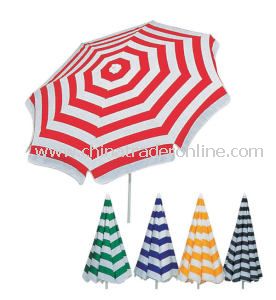 Aluminum Beach Umbrella with Various Style Available, OEM Order Are Accepted