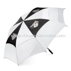 Manual Windproof Polyester Double Layer Advertising Golf Umbrella