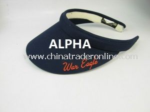 100% Cotton Sun Visor Golf Cap Baseball Cap from China