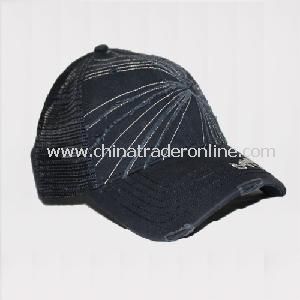 Antique Finish Washed Baseball Cap from China