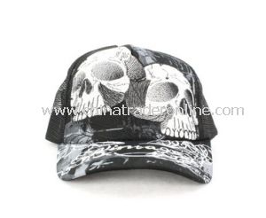 Washed Baseball Cap with 3D Emb from China