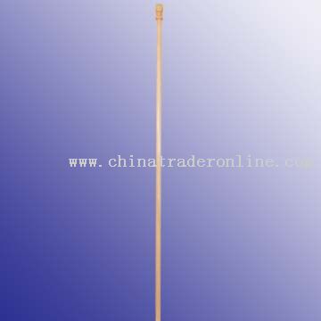 5 wooden flagpole bass, nice shellac finish