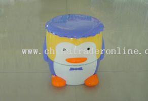 little bear-shaped baby bed-pan with music from China