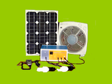 solar home lighting system