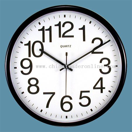 plastic clock