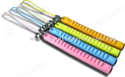 PVC mobile phone lanyard