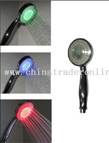 illuminated shower head