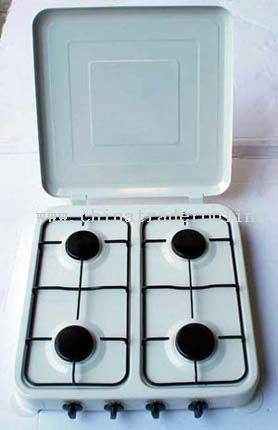 Four burner gas stove