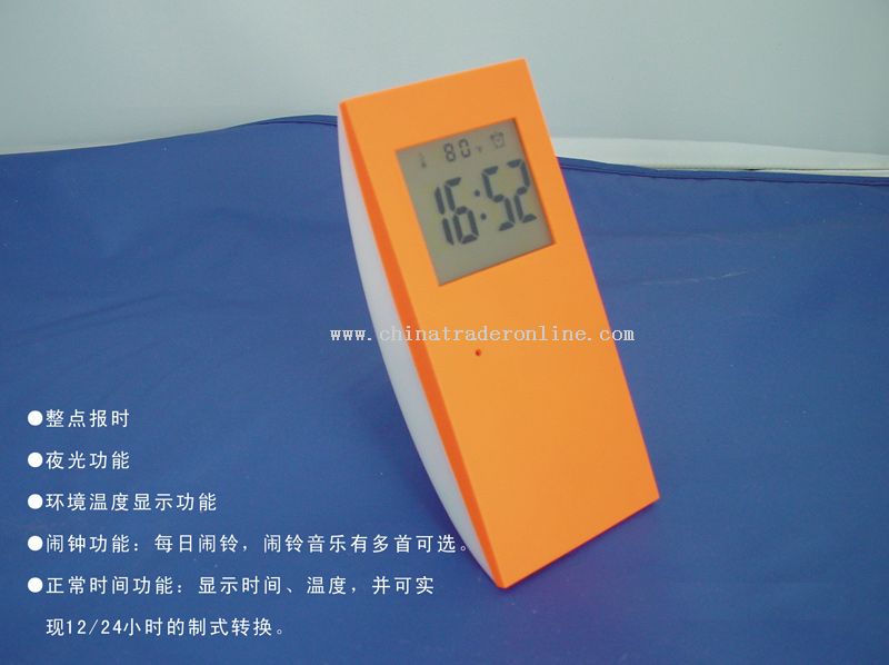 LCD timer clock