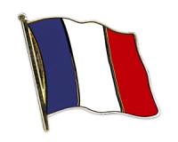 Flag Pins France (swinging)