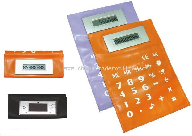 A4 Foldable Calculator W/Clock & Talking Function