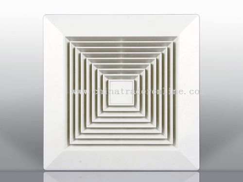 luxury plastic ventilation fan with shutter&iron net