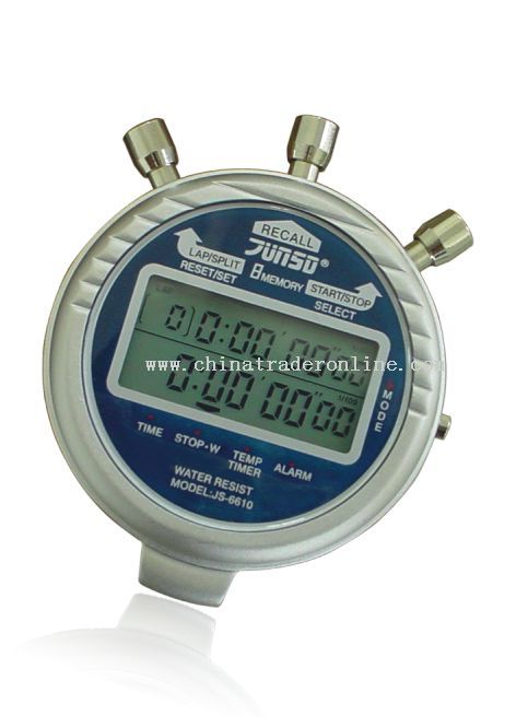 Two row display for lap Professional Stopwatches from China