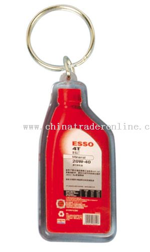 Crystal oil bottle Tag