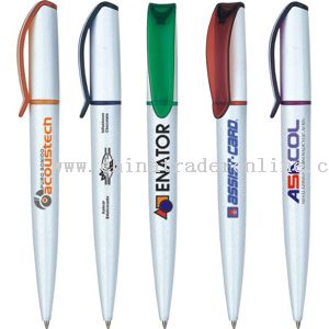 TWIST-ACTION PLASTIC PEN