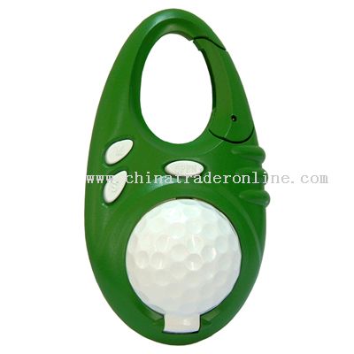 Golf Carabiner Clock