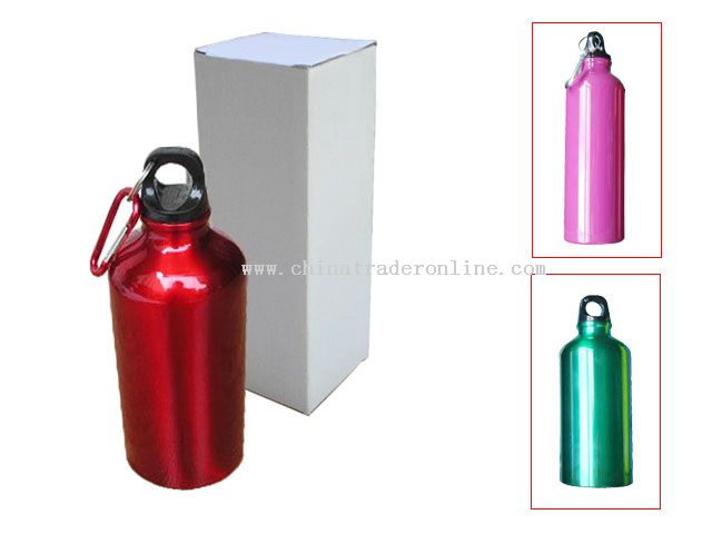 stock aluminum sport bottle