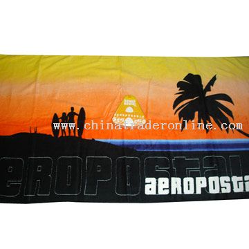 Compressed Beach Towel