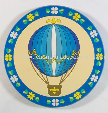 Soft PVC coasters