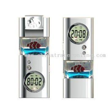CLOCK WITH TOUCH  LIGHT