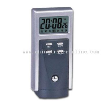 CLOCK WITH TOUCH LIGHT