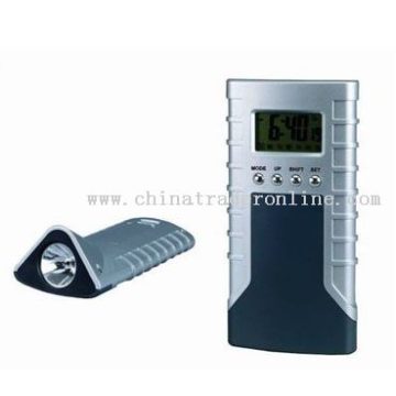 CLOCK WITH TOUCH LIGHT