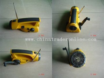 Environmental Shake Flashlight