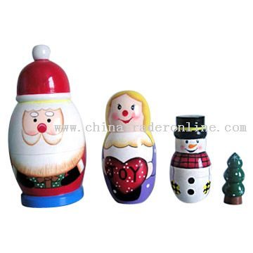Christmas Nesting Doll